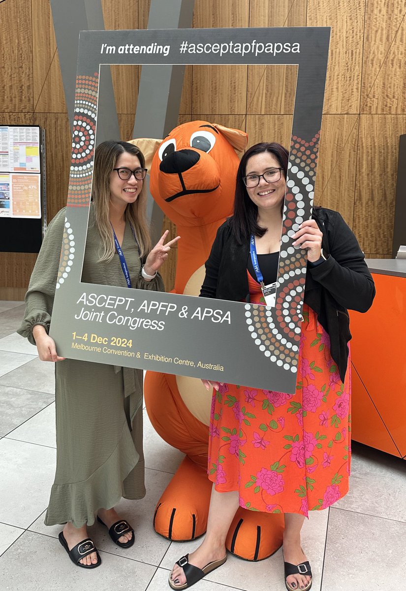 Hopping our way to #asceptapfpapsa with our mate Kangy. Jumping at all the great science! 🦘👩‍🔬
#ASCEPTAPFPAPSASnaps <a href="/ASCEPTconf/">ASCEPT & Hypertension Aus Joint Scientific Meeting</a> <a href="/ASCEPTanz/">ASCEPT</a>