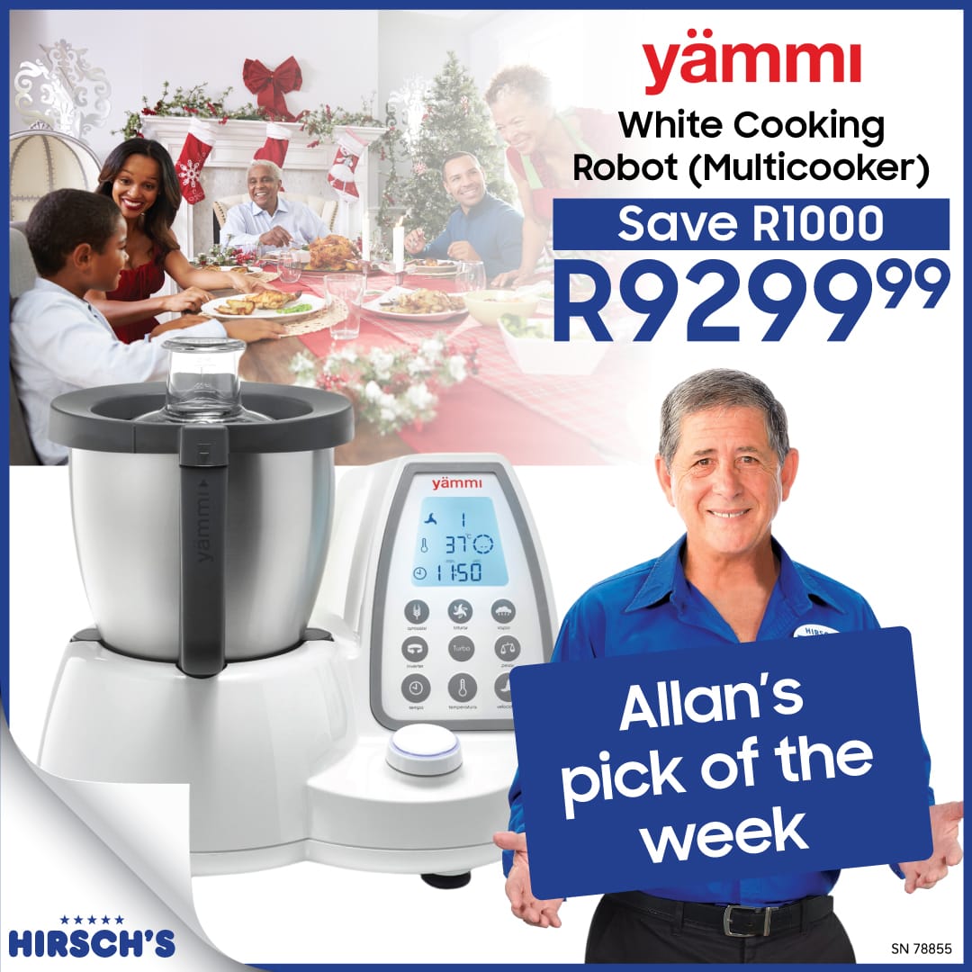 This festive season, let the Yämmi Cooking Robot do the heavy lifting! 🧑‍🍳 From slow-cooked roasts to decadent desserts, this versatile multicooker is your secret weapon. 🎄✨

Shop in-store or online - bit.ly/3Bd6vey