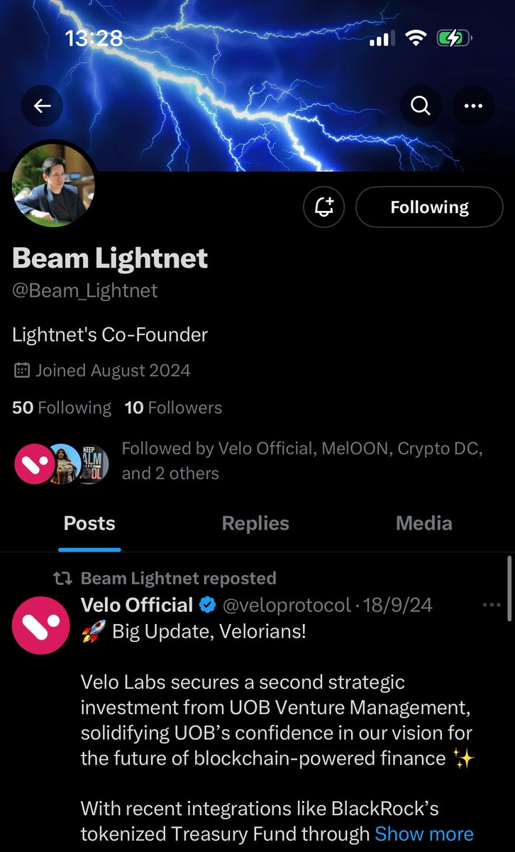 Pure8Nature's tweet image. Hello Sir, great to see you on CT finally lol

May I introduce you to Vice Chairman of #VELO and Group CEO of #Lightnet 👇🏼

$VELO l @veloprotocol l @lightnetgroup