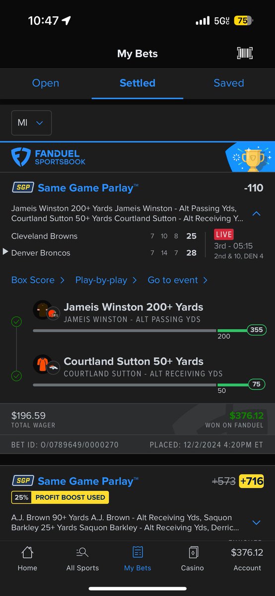 KB_722's tweet photo. @CodyBrownBets thanks bro you the man! https://t.co/F3SkXeIjYa