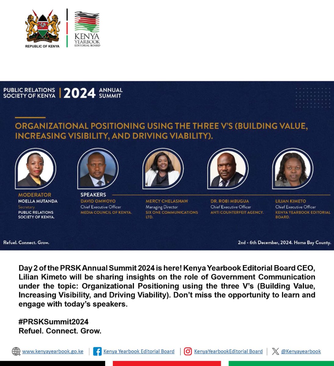 Kenya Yearbook Editorial Board tweet media