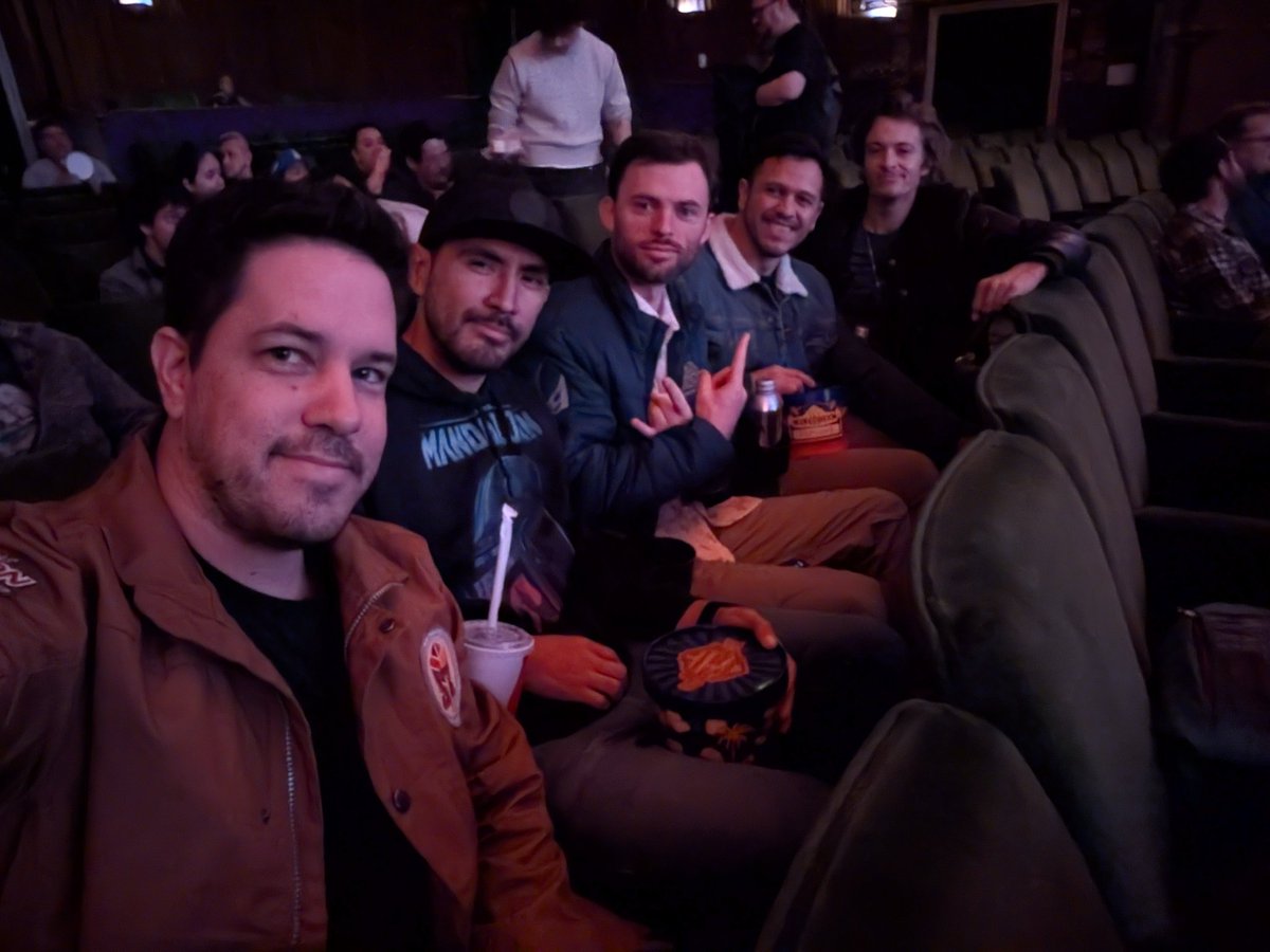 TomHowardFilm's tweet image. So many colleagues and friends at the Skeleton Crew screening event! A swashbuckling adventure awaits