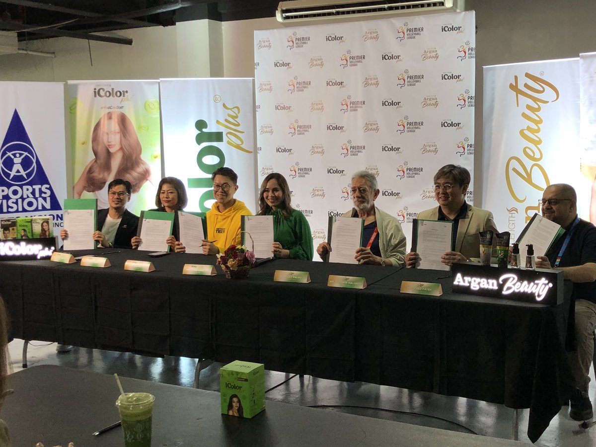 jatoralba97's tweet photo. #PVL #PVL2025 #IColorxPVL #IColor
Premier Volleyball League and Great Lengths iColor formalize their partnership https://t.co/vCSoSIUilA