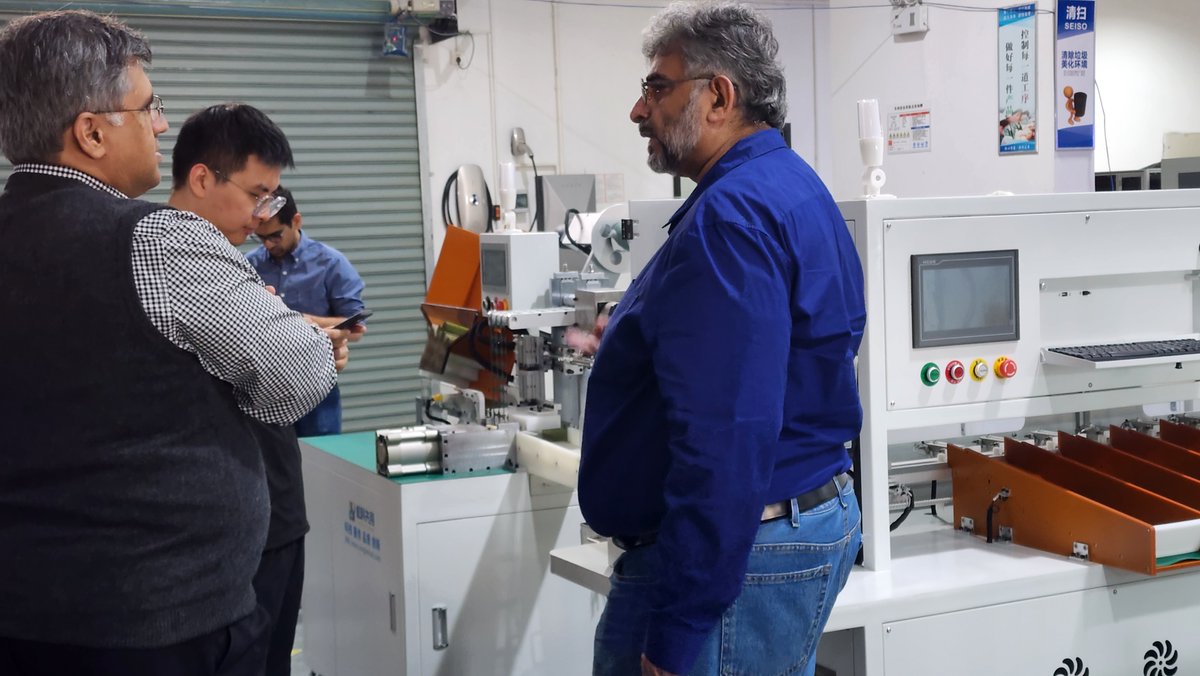 Sunka_Lead's tweet photo. Welcoming our esteemed clients from Pakistan! 🇵🇰🤝
We look forward to building a stronger partnership and supporting their growth in the energy sector.
Thank you for visiting us! 🌍🔋
#CustomerVisit #BatteryProduction #Innovation #EnergySolutions #Partnership #lithiumbattery https://t.co/ESP964oufb