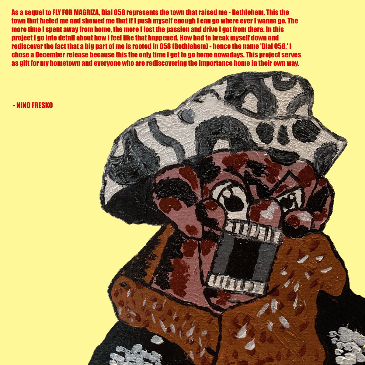 NinoFresko23's tweet photo. DIAL 058
DROPPING THIS THURSDAY
Art by Abongwe Mdwaba

Pre-save
https://t.co/c1et6LU3ol https://t.co/1hbbfaEN7O