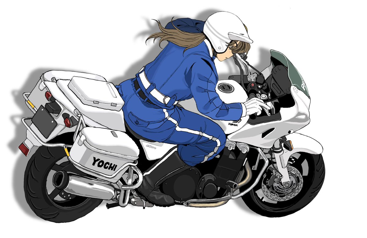 dayohiko's tweet image. I actually draw a lot of police OC...