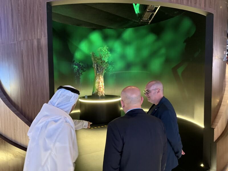 EsriSaudi's tweet photo. COP16Riyadh: Esri in Action π
Yesterday marked the first day of #COP16Riyadh, and we are proud to have our leadership and dedicated team actively showcasing the power of Esri technology in driving sustainability.
#Esri #EsriSaudiArabia #COP16 #EsriTechnology #Sustainability https://t.co/S54jZRFKZ0