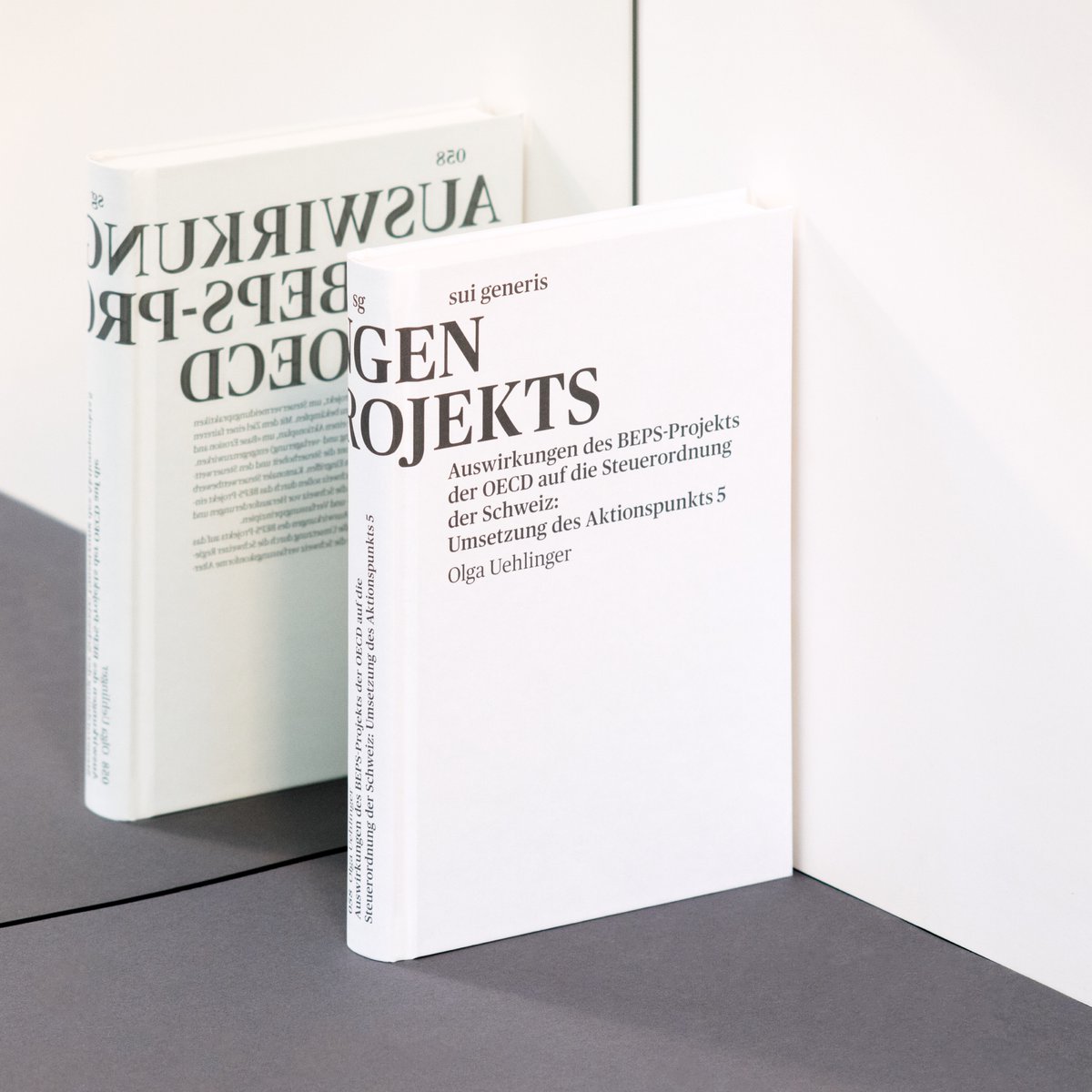Frisch gedruckt und hochgeladen: Band 58 der Open-Access-Buchreihe von sui generis. Olga Uehlinger, Auswirkungen des BEPS-Projekts der OECD auf die Steuerordnung der Schweiz: Umsetzung des Aktionspunkts 5: suigeneris-verlag.ch/buecher/058