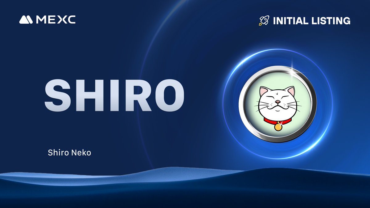 🚨#MEXC New Listing Alert! 📈 $SHIRO/USDT will be listed in the Innovation  Zone on 2024-12-03 07:30 (UTC). @shiro, “White Cat” in Japanese, is  embarking on a journey to prove himself in the