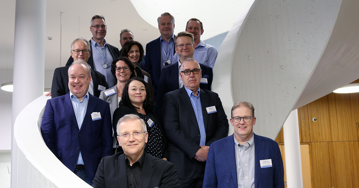Bittium's tweet photo. We were delighted to host @BusinessFinland management team at our headquarters in Oulu.
Among other topics, we gave an update on the status of the Bittium-led Seamless and Secure Connectivity development program which is funded by Business Finland.
#SeamlessSecureConnectivity https://t.co/vcKTf2aBTg