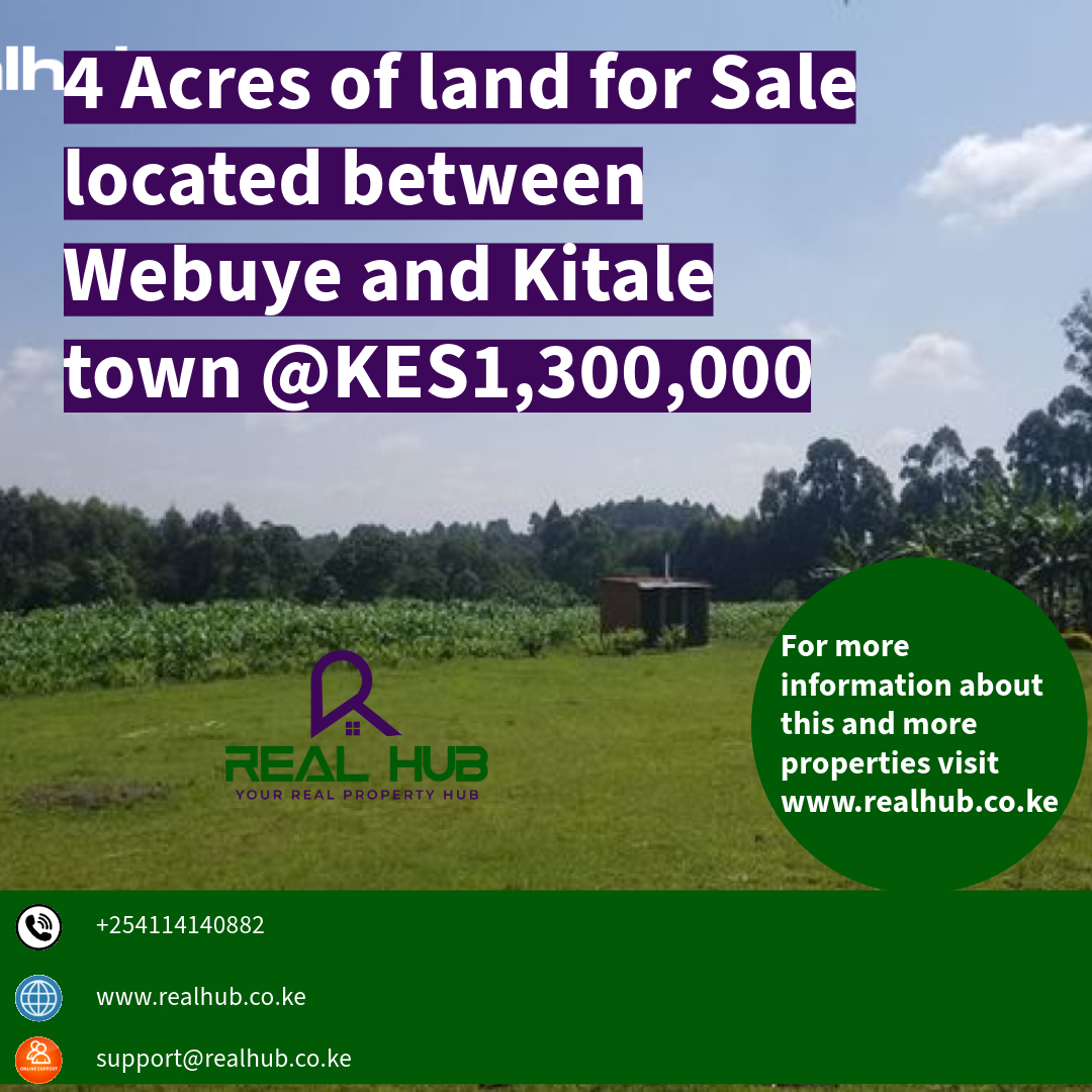 Realhubkenya's tweet photo. 4 Acres of land for Sale located between Webuye and Kitale town @KES1,300,000
#landforsale #plotsforsale #buyland #sellland  Morara Farouk Kibet Pep Guardiola #EndAndrocideKE DJ Evolve Riggy G  I&amp;M Bank  Daily Nation https://t.co/k8Q0t3cunp