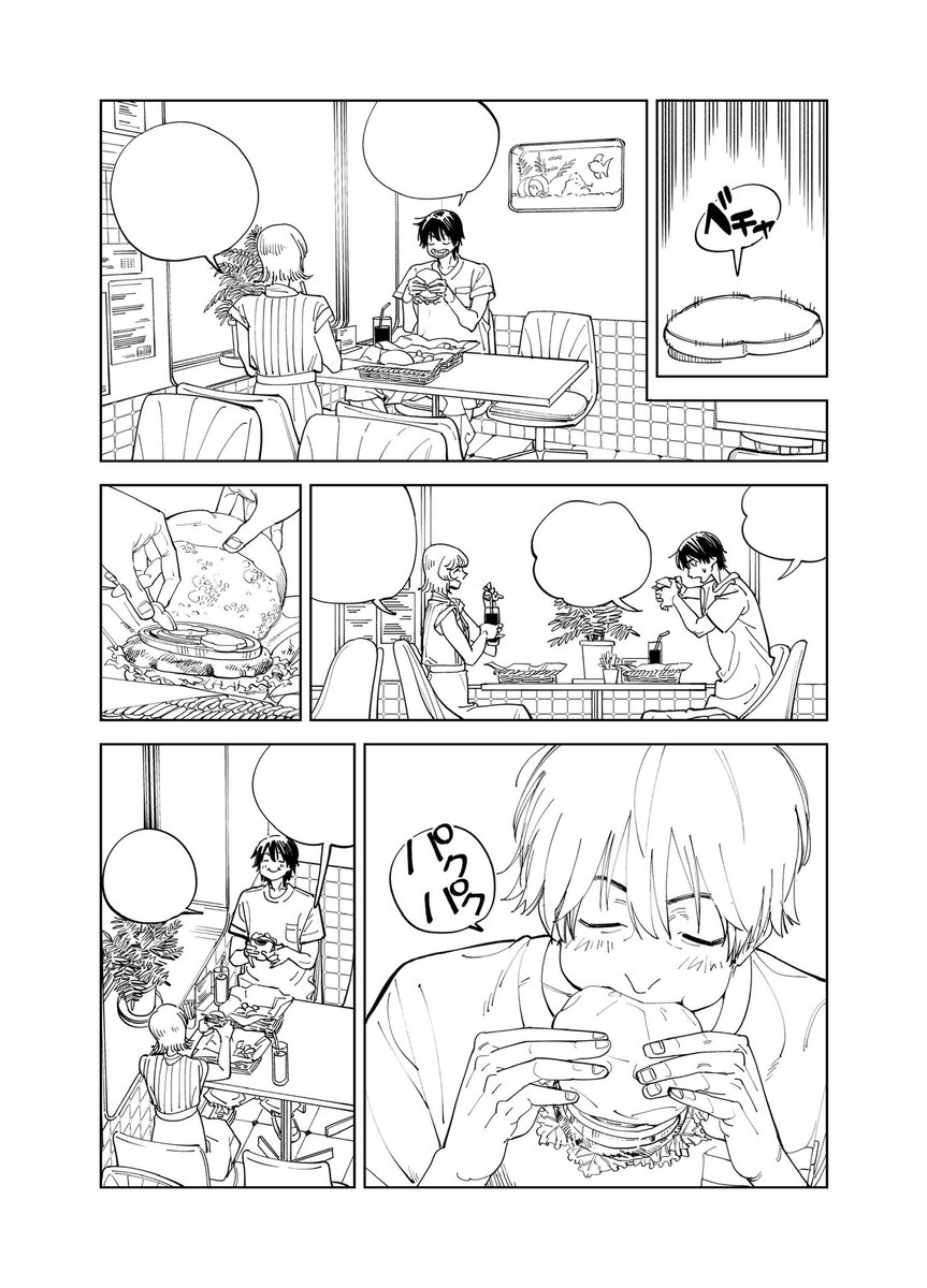 100年の経wip 
ネーム→下書き→線画→カラー 
