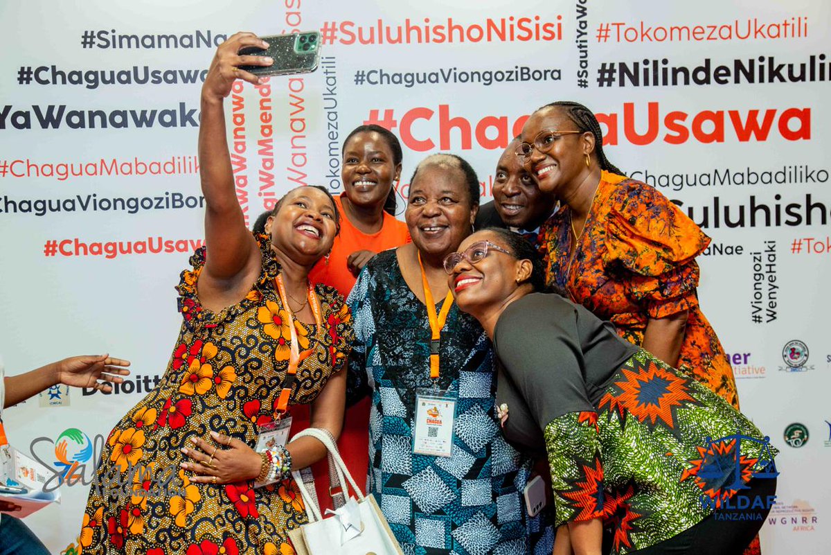 Lilian Njau (@liliannjau6) on Twitter photo Tukiwa na mama Beijing na mashujaa wetu, tumechagua kutokomeza ukatili wa kijinsia wa aina yoyote ile.
#TokomezaUkatili #16DaysOfActivism2024 #EndGBV
<a href="/salamafound/">Salama Foundation</a> <a href="/GenderLinks/">Gender Links</a> <a href="/amplifyfund/">AmplifyChange</a> <a href="/UNFPA/">UNFPA</a> <a href="/UNITEDMoveESA/">UNITED! Movement</a> <a href="/InfoLifeTz/">Taarifa ni Maisha</a> Tukiwa na mama Beijing na mashujaa wetu, tumechagua kutokomeza ukatili wa kijinsia wa aina yoyote ile.
#TokomezaUkatili #16DaysOfActivism2024 #EndGBV
<a href="/salamafound/">Salama Foundation</a> <a href="/GenderLinks/">Gender Links</a> <a href="/amplifyfund/">AmplifyChange</a> <a href="/UNFPA/">UNFPA</a> <a href="/UNITEDMoveESA/">UNITED! Movement</a> <a href="/InfoLifeTz/">Taarifa ni Maisha</a>
