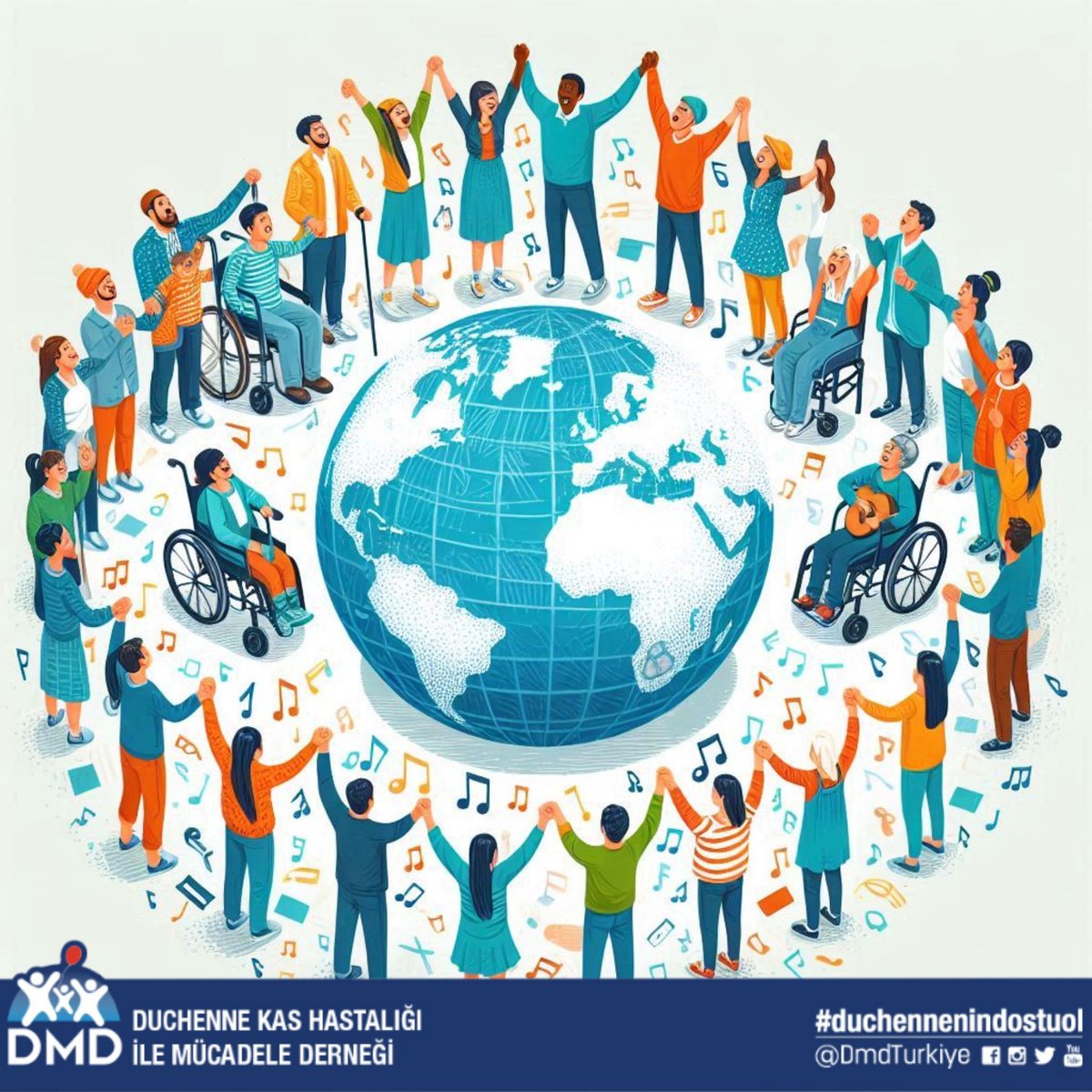 Bugün 3 Aralık Dünya Engelliler Günü
Engeller sadece zihinlerimizde!

Her bireyin eşit haklara ve fırsatlara sahip olduğu bir dünya hayal ediyoruz. Ancak bu hayali gerçeğe dönüştürmek için hep birlikte adım atmalıyız.

Engelli bireylerin eğitim, istihdam, sosyal yaşam ve erişim