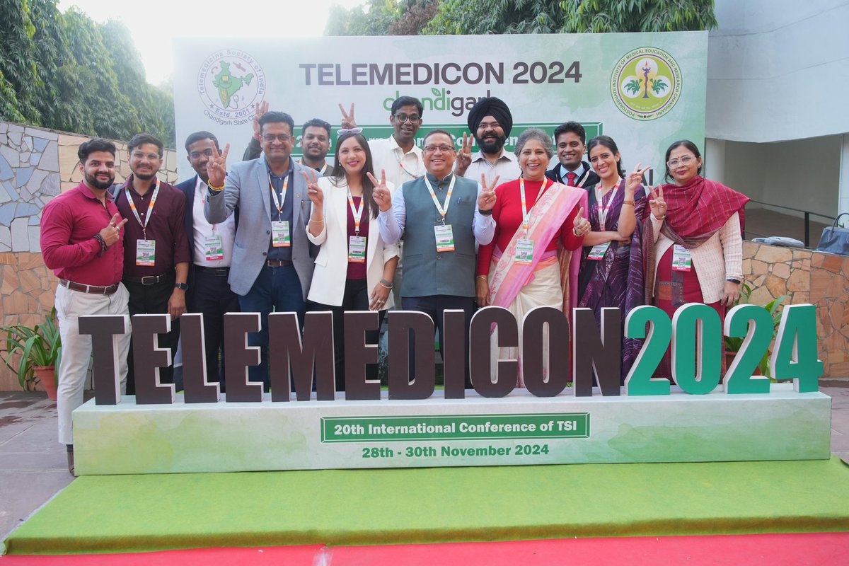 TELEMEDICON 2024 at PGIMER Chandigarh, led by Chief Guest Shri Madhukar Kumar Bhagat featured discussions on AI, Telemedicine and Digital Health innovations. With 38 sessions, 5 workshops and 500+ delegates, it set benchmarks for virtual healthcare. Kudos to the organizing team!