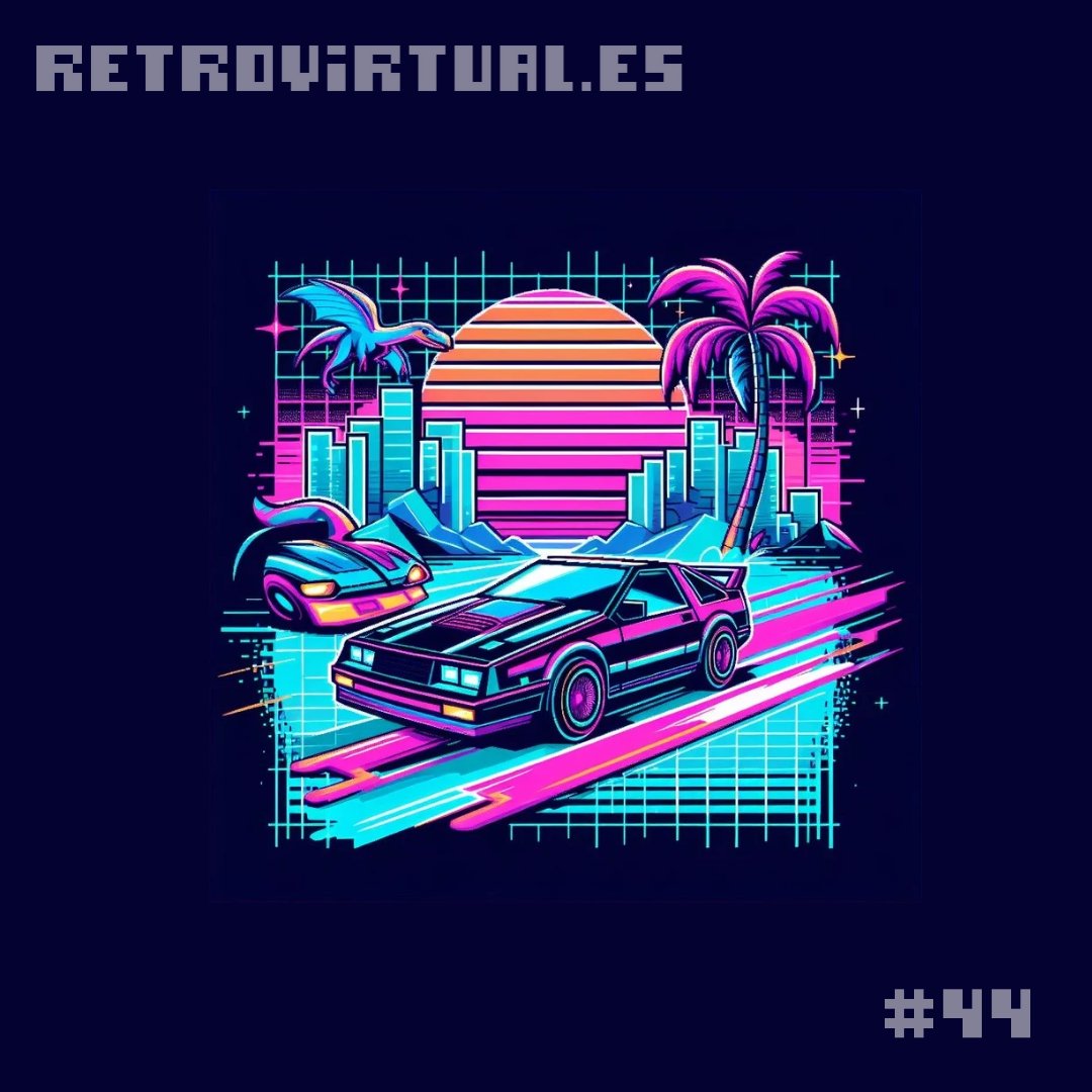 RetroVirtualX's tweet image. 🚗 Regreso al.. ¿pasado? 🦖

👾✨¡De vuelta al pasado con @RetroVirtualX #44! 
🌇 Mezclamos ciudades que se alzan en el desierto con dinosaurios y deportivos retro. 🚗🦖

🌐 ¡Descubre más en la web y no olvides seguirnos!

🏜️🦖🌇🚗🌇🌴🏜️
#Retrovirtual #PixelArt #ModaUnisex