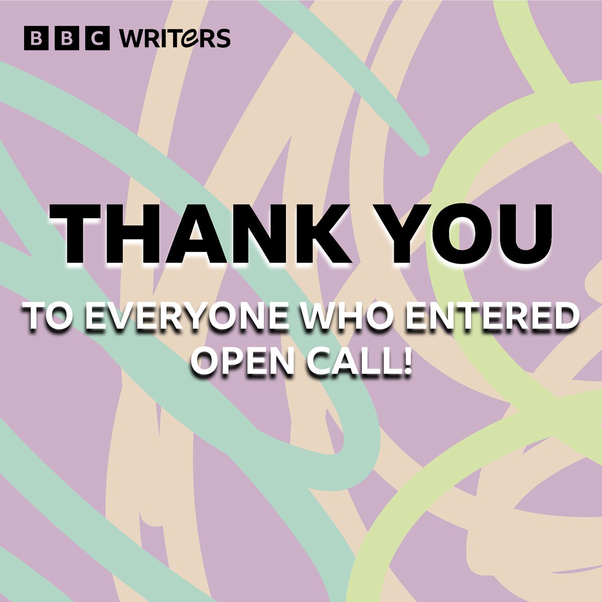 Open Call - submissions are now closed.
Thank you to everyone who entered our Open Call this year. Remember that regardless of how far you make it through the process, completing a script and sending it in is a huge achievement. Our team will now start the exciting process of