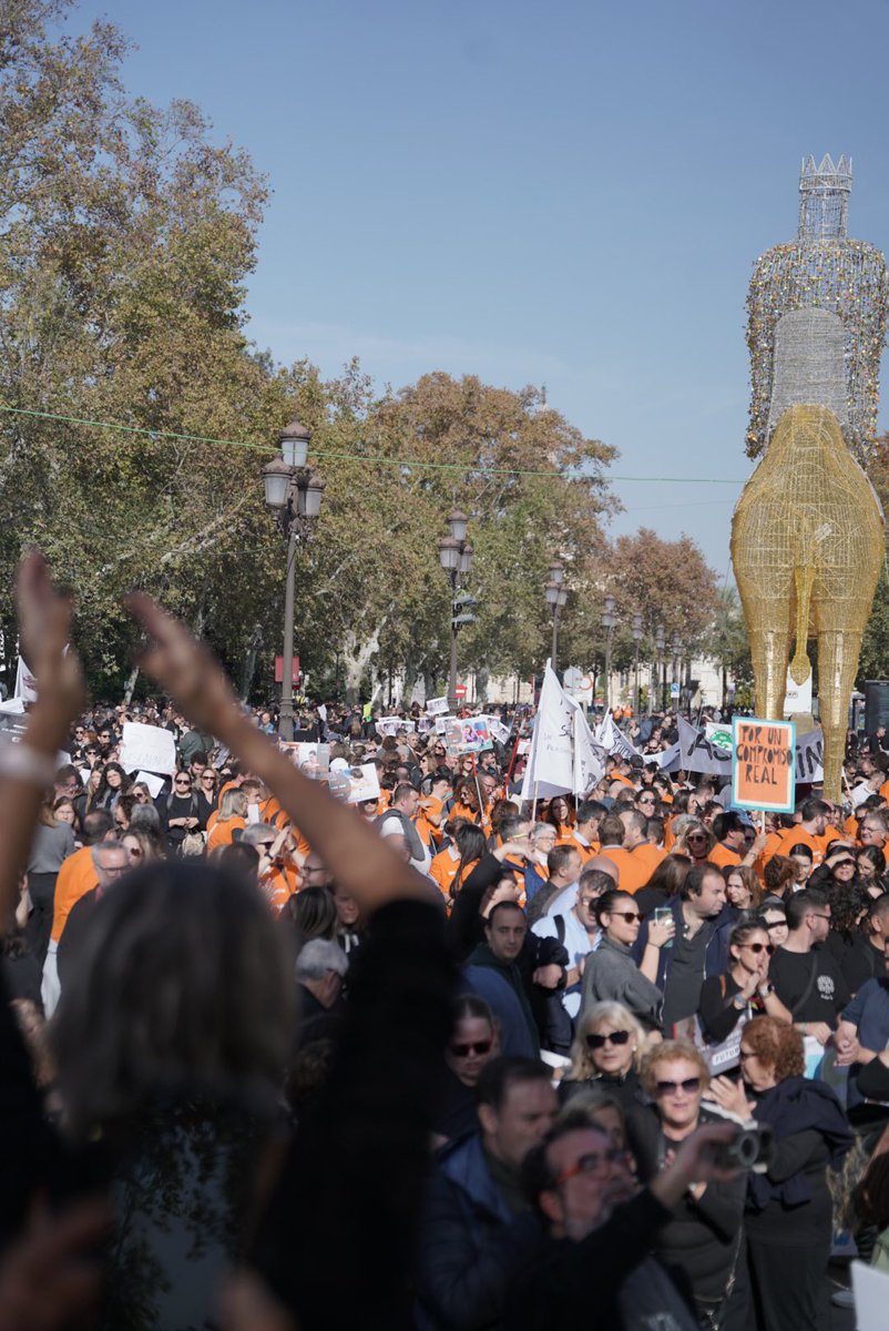 Lectura del manifiesto en San Telmo.
Reclamamos una financiación justa para proteger los derechos de las personas con discapacidad en Andalucía.

💪 #JuntosPodemosEvitarlo