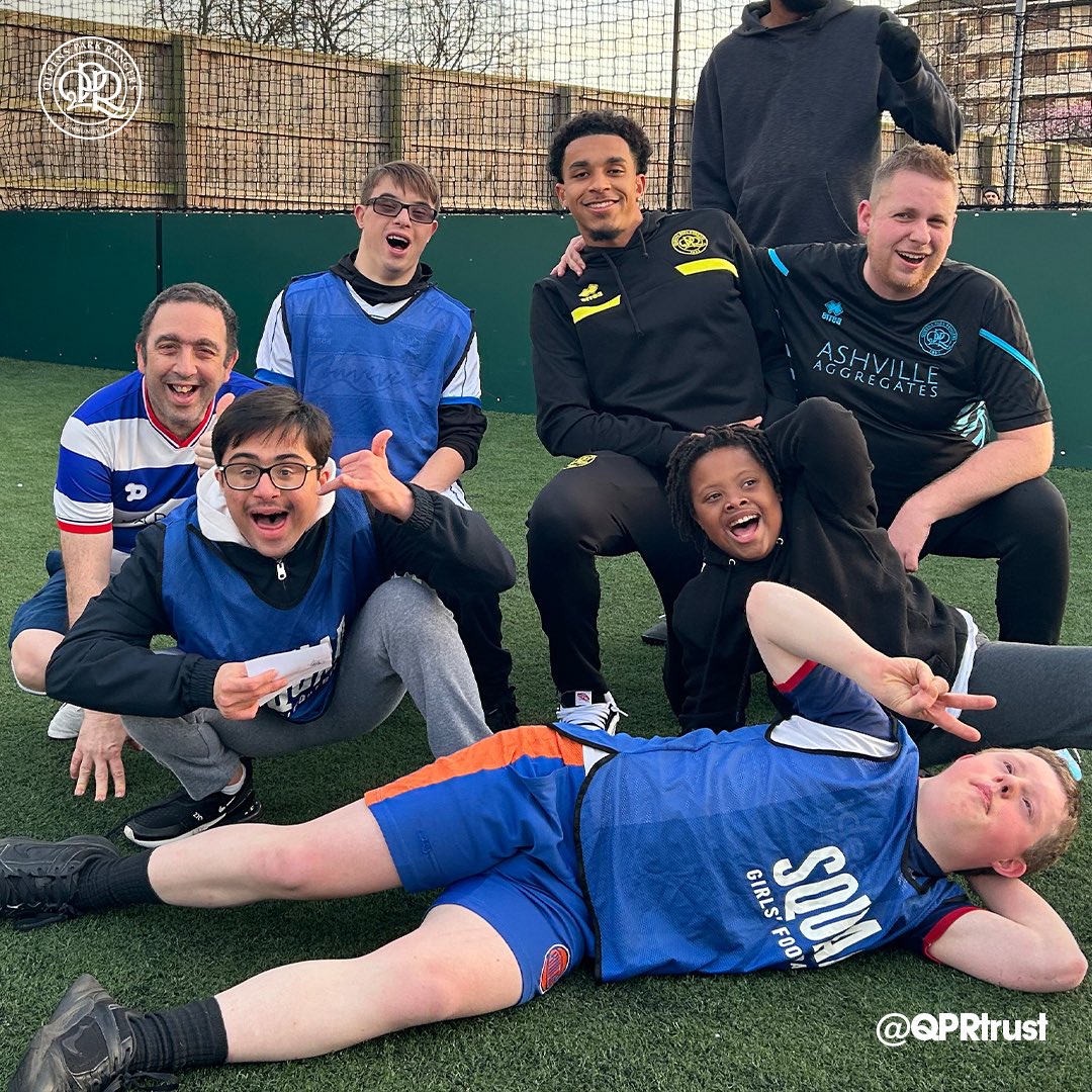 QPRtrust's tweet photo. Supporting #InternationalDayOfPersonswithDisabilities 💙

At @QPR, we are dedicated to providing opportunities for everyone, offering a range of pan-disability and impairment-specific football sessions to cater to diverse needs and abilities. 🙌

📧 chloe.cooper@qpr.co.uk https://t.co/XMEEw0b1di