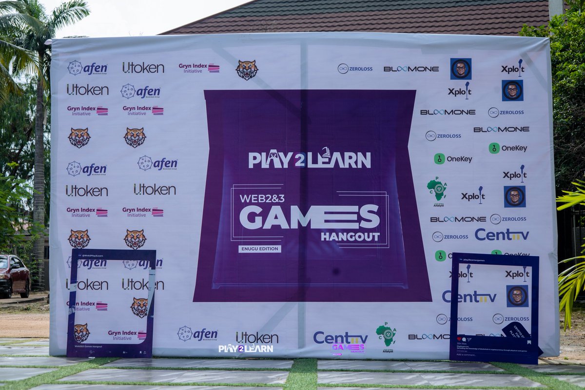 Web3Play2Learn's tweet photo. 2022 - LAGOS โ
2023- UYO โ
2024- ENUGU โ
2025 - ??
We are coming to a city near you in 2025 for the Web2&3 Games hangout. ๐
#Play2Learn #Web3gaming #Play2Learngames #Project2025 https://t.co/2nWuu1vJNJ