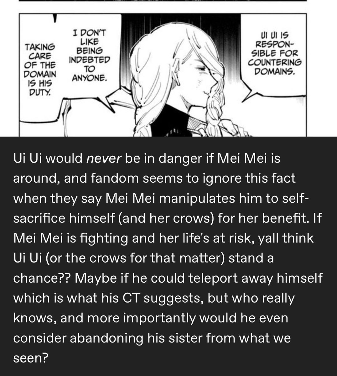 Mei Mei did not hurt, touch or groom Ui Ui.