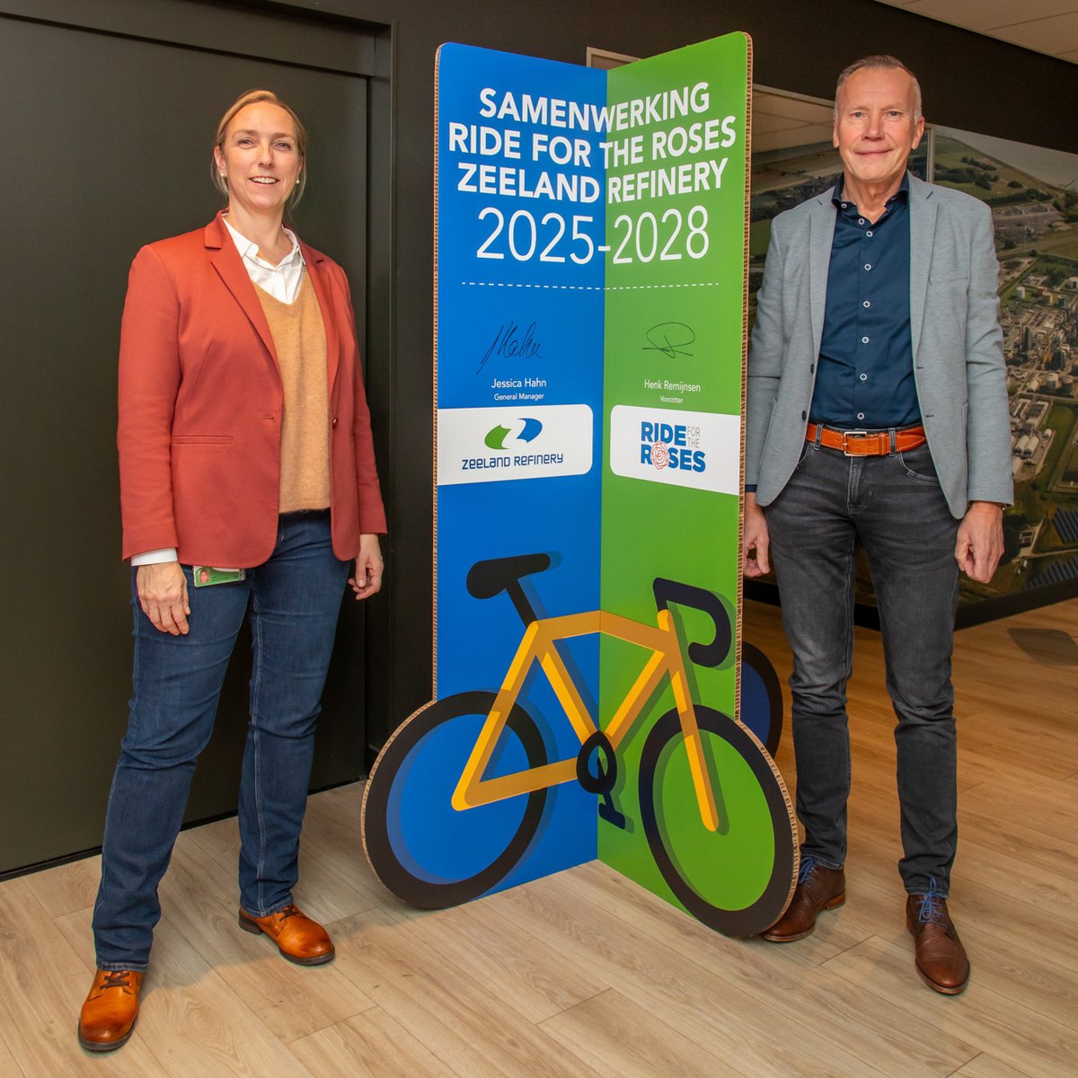 Zeeland Refinery en DELTA Ride for the Roses verlengen partnerschap!
 
We kijken uit naar een succesvol partnerschap de komende drie jaar en bedanken alle deelnemende ZR-collega's en -contractors voor hun steun aan dit belangrijke initiatief en mooie evenement!