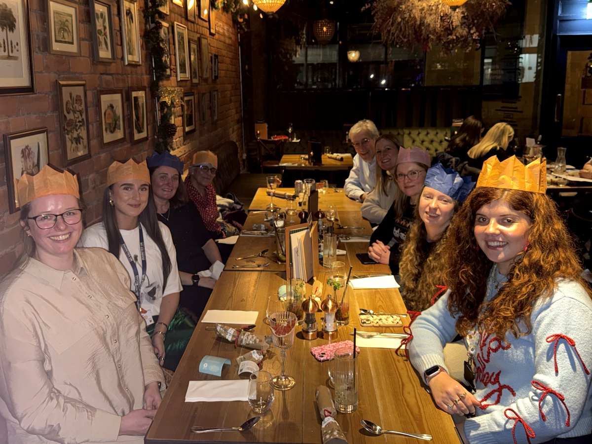 Last night we celebrated with our annual Christmas meal! Thank you to everybody who has worked so hard as part of the DRMG this year 🎄🧑‍🎄