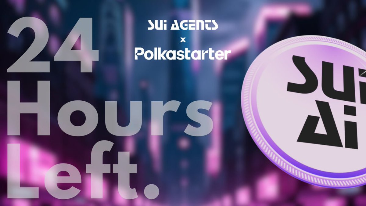 Polkastarter (@polkastarter) on Twitter photo 🔜 24h left for <a href="/SUI_agents/">SUI Agents</a> allowlist 🔜
You got to be quick.
🔹Waiting for POLS Power?
👉 Stake your tokens to get it on time
🔹Applied?
👉 Check Dashboard to see your application
Learn more & APPLY NOW ⬇
polkastarter.com/projects/sui-a… 🔜 24h left for <a href="/SUI_agents/">SUI Agents</a> allowlist 🔜
You got to be quick.
🔹Waiting for POLS Power?
👉 Stake your tokens to get it on time
🔹Applied?
👉 Check Dashboard to see your application
Learn more & APPLY NOW ⬇
polkastarter.com/projects/sui-a…
