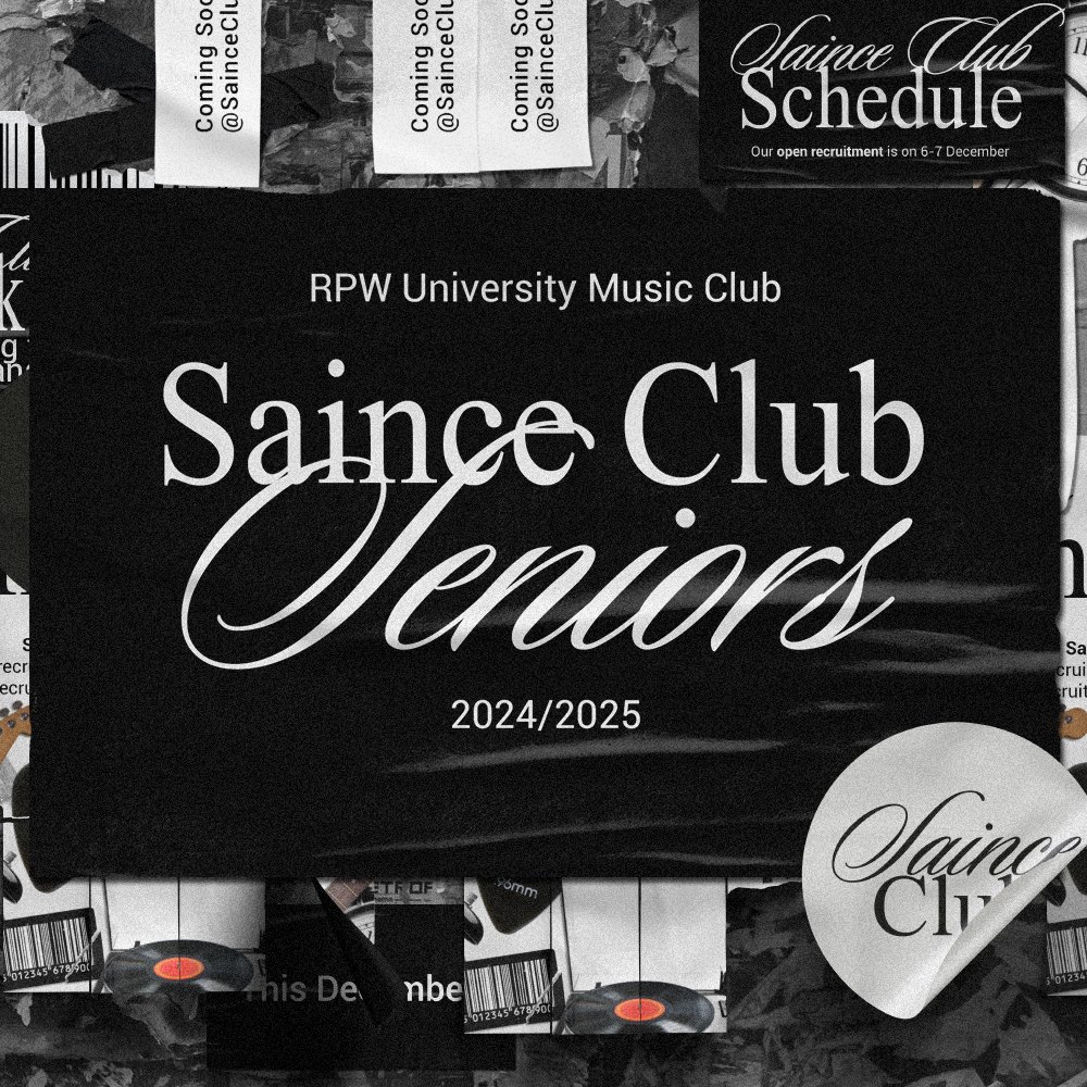 ᅠᅠ
Drumroll, please. We're about to pull back the curtain on the seniors who've been the heartbeat and breathed life into Saince Club. Dreams are awaken, it's time to say hello and get up together!
ᅠᅠ