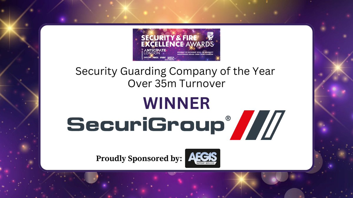 SecurityExAwards (@securityxawards) on Twitter photo 