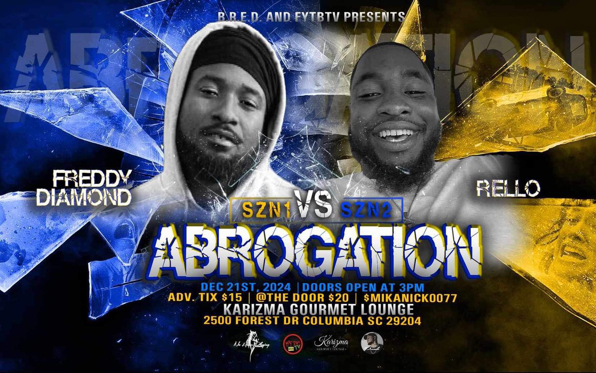 TALKSWITHJAE0's tweet photo. This what you been waiting for 
@HoodyBali @FreddyDiamond32 @RelloDaBattler @KMad757 @Riqlaflaree @itztheelephant @iam_babybluee #ABROGATION #SZONE V #SZNTWO https://t.co/Xg5osQjiNt