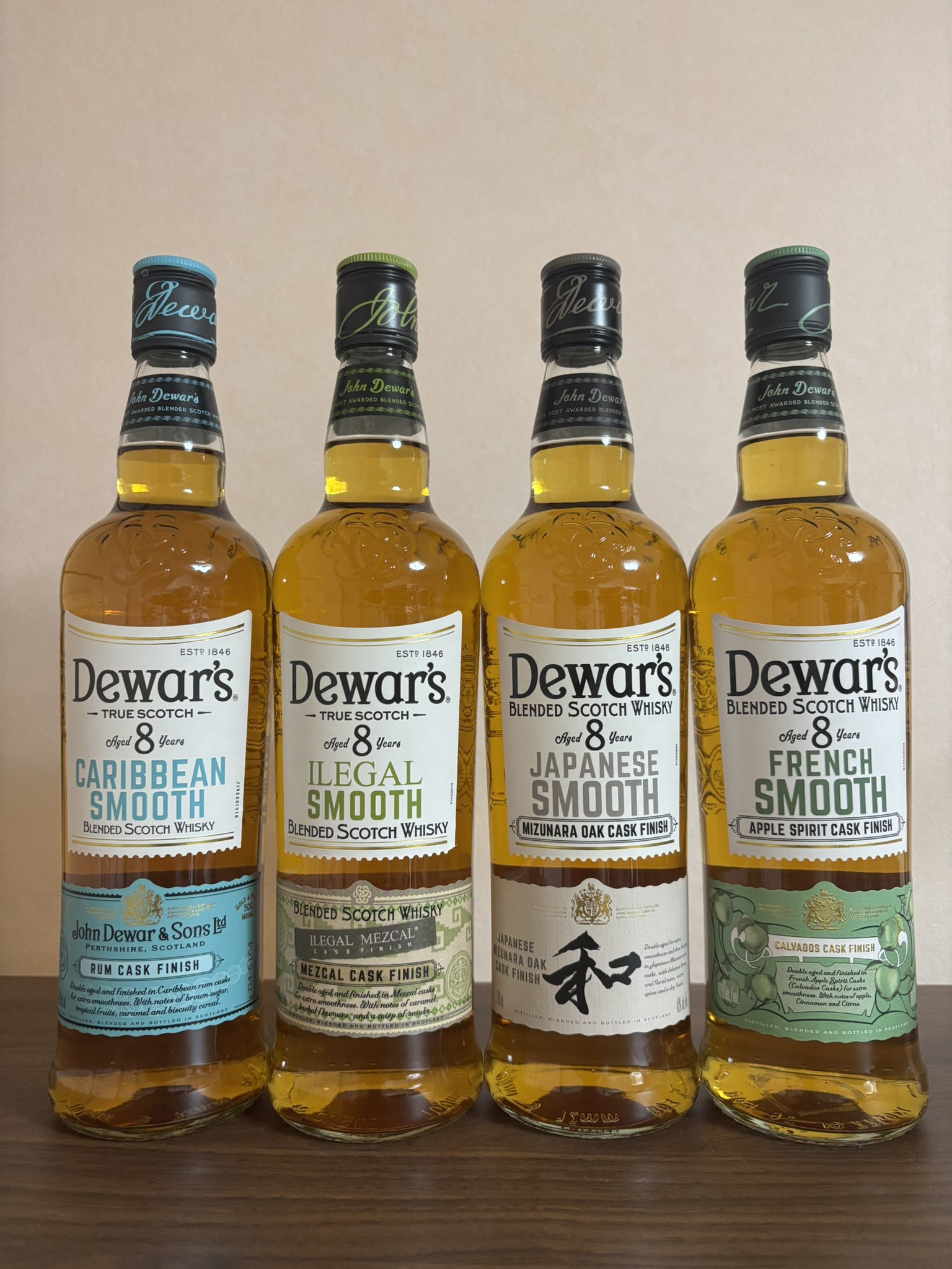 デュワーズ Dewar's ユニークカスクシリーズ5種 セット デュワーズ ユニークカスクシリーズセット | スピリッツ屋もりくま