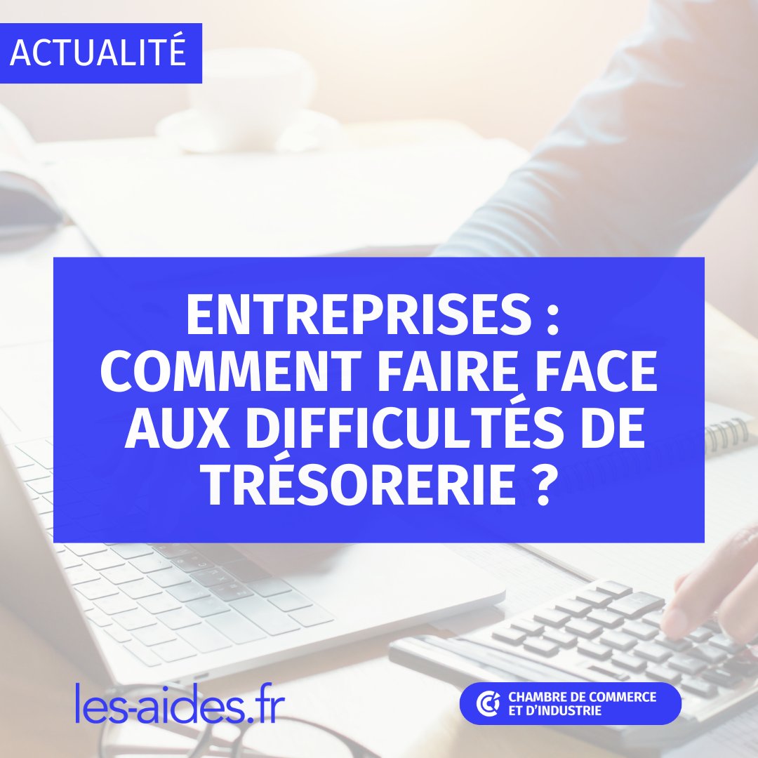 lesaides_cci's tweet image. [Actu]
#Entreprises : Comment faire face aux #difficultés de #trésorerie ?
Dans notre article, on fait le point sur : les causes, les solutions, les aides financières et les organismes qui peuvent vous accompagner @dgfip_officiel @ccifrance @Bpifrance
▶️ les-aides.fr/actualites/dj8…