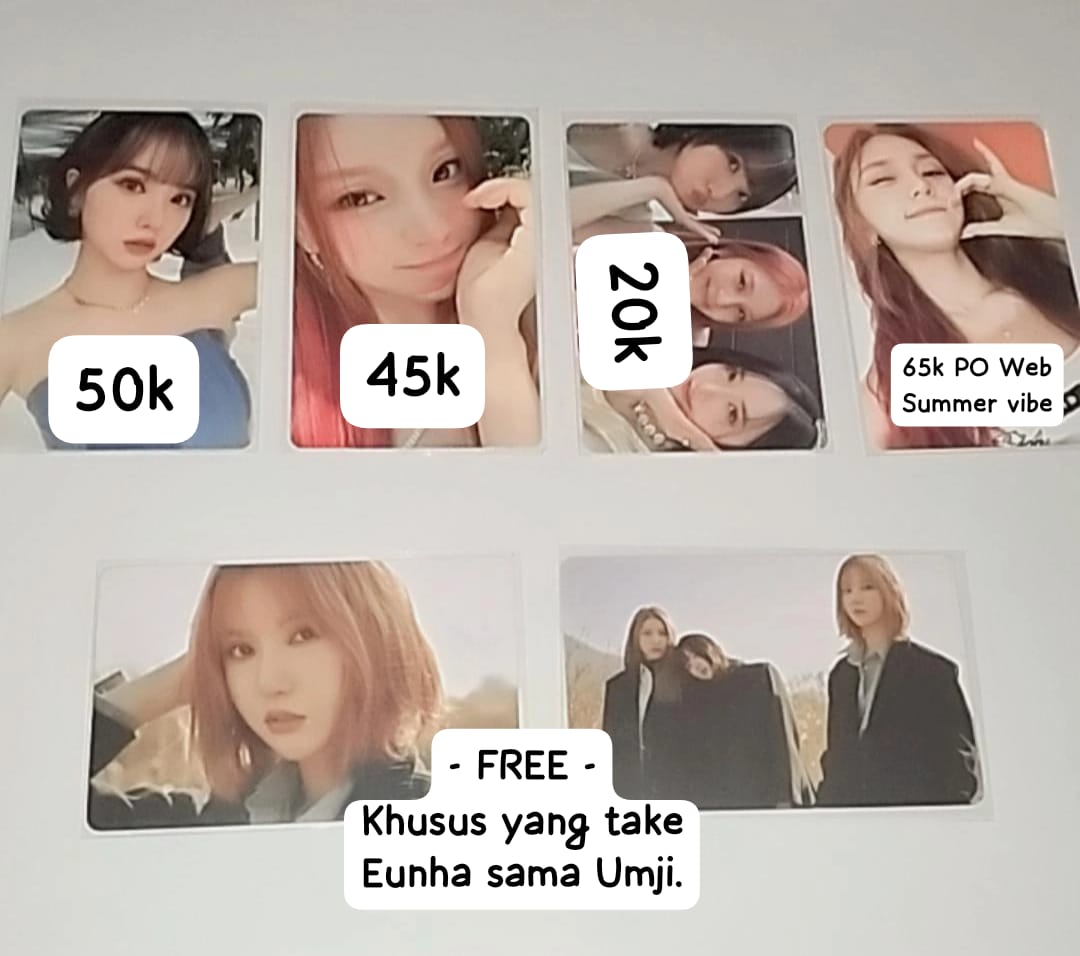 kklio_nls2's tweet photo. WTS // WANT TO SEAL!!
SPECIAL GFRIEND COMEBACK😻💞 Aku mau banting harga koleksi ku murah untuk kalian para Buddy!! Yuk di take guys..
Bisa co di Oren, keep event juga bisa (asalkan DP)
📍Dom Karawang
Take All 165k sudah termasuk packing #GfriendComeback #WTs #Viviz #photocard https://t.co/oTjYOsRd8t