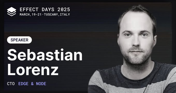 Effect Days speaker banner for Sebastian Lorenz