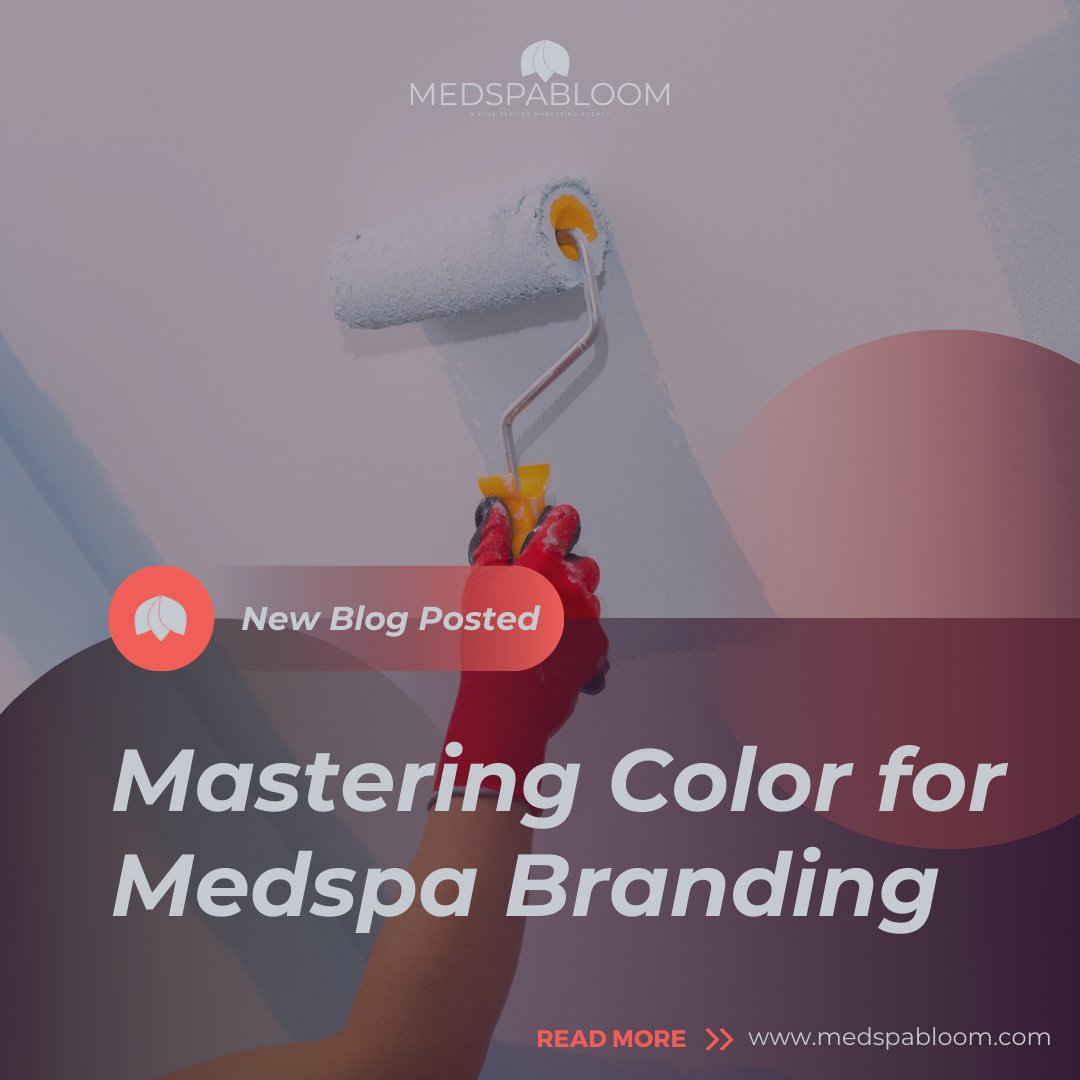 MedspaBloom's tweet photo. Did you know the right color palette can transform how clients perceive your brand? From calming pastels to luxurious tones, color plays a huge role in creating the perfect atmosphere. Want to learn more about how color theory can boost your medspa’s branding? https://t.co/YguGLB4iBN
