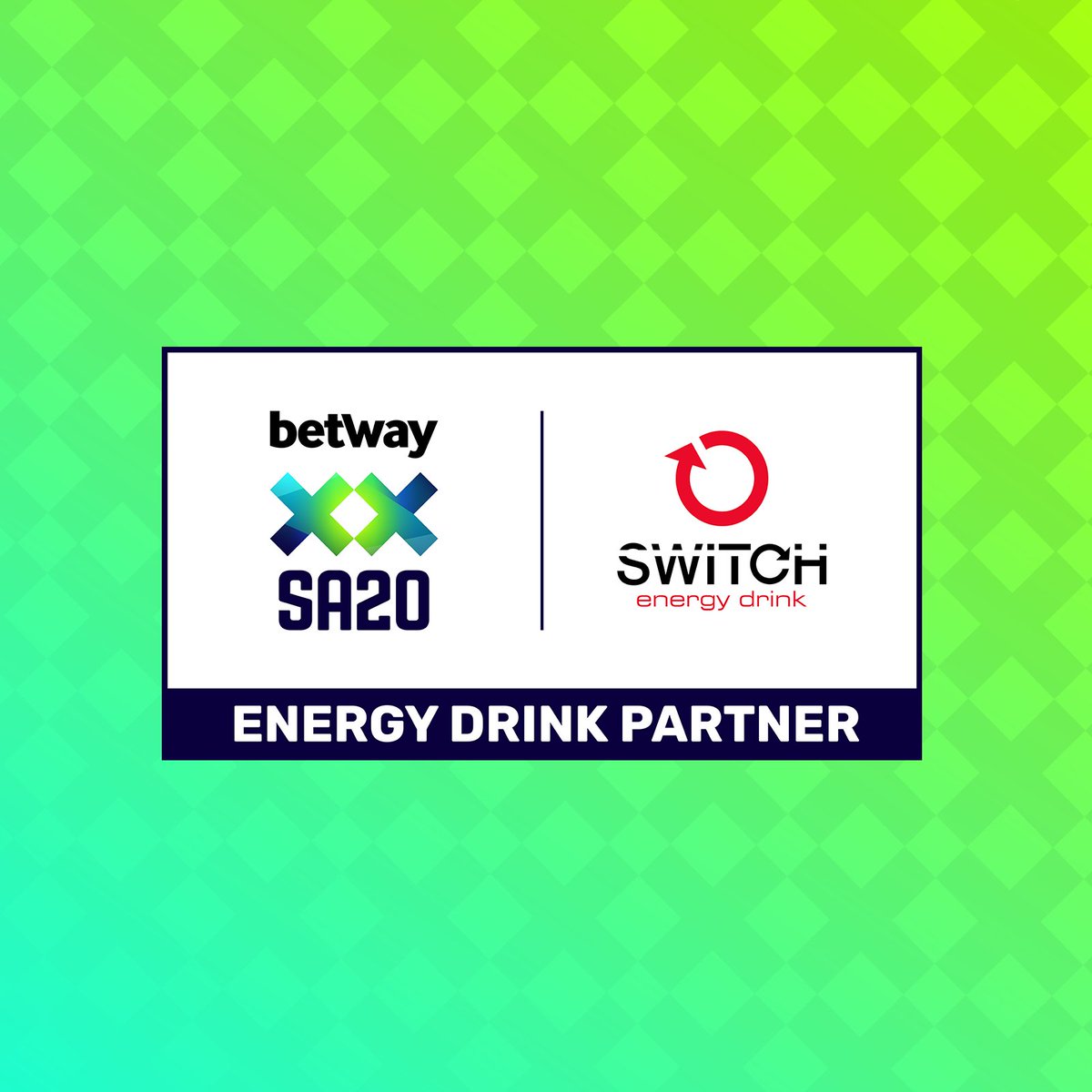 𝐍𝐄𝐖 𝐏𝐀𝐑𝐓𝐍𝐄𝐑 𝐀𝐋𝐄𝐑𝐓 🚨 

Fun 🤪  Quirky 😜 Packs a serious punch 🥊 Welcome to our new #BetwaySA20 partner <a href="/_Switch_energy/">Switch Energy Drink</a> 🔄 

Read more 🔗 sa20.mobi/switch-energy-…