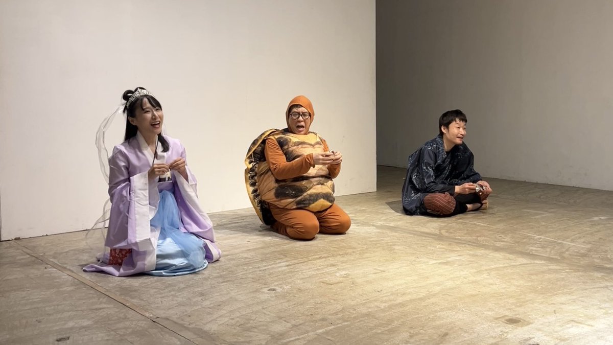 momeraths15's tweet photo. モメラス
『浦島太郎 -life like a dream-』

脚本　橘上
脚色　井神沙恵
演出　松村翔子
出演　井神沙恵　黒川武彦　曽田明宏 https://t.co/zg1dRBTSAt