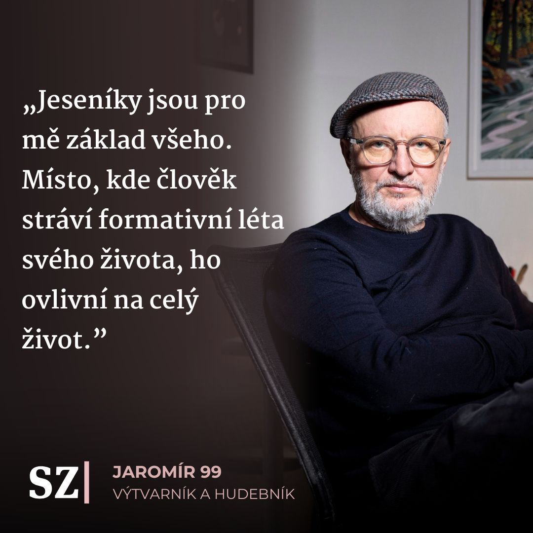 Seznam Zprávy (@seznamzpravy) on Twitter photo Jaromír 99 o místě, které ho formovalo: „Praha to nepochopí, ale místní drží kraj vlastní silou.“ Přidejte se 4. 12. v 16:00 ke streamu koncertu Tata Bojs na podporu povodněmi zasaženého Jesenicka.
seznamzpravy.cz/clanek/265634
Děkujeme <a href="/NadaceVia/">Nadace Via</a> za možnost uspořádat sbírku. Jaromír 99 o místě, které ho formovalo: „Praha to nepochopí, ale místní drží kraj vlastní silou.“ Přidejte se 4. 12. v 16:00 ke streamu koncertu Tata Bojs na podporu povodněmi zasaženého Jesenicka.
seznamzpravy.cz/clanek/265634
Děkujeme <a href="/NadaceVia/">Nadace Via</a> za možnost uspořádat sbírku.