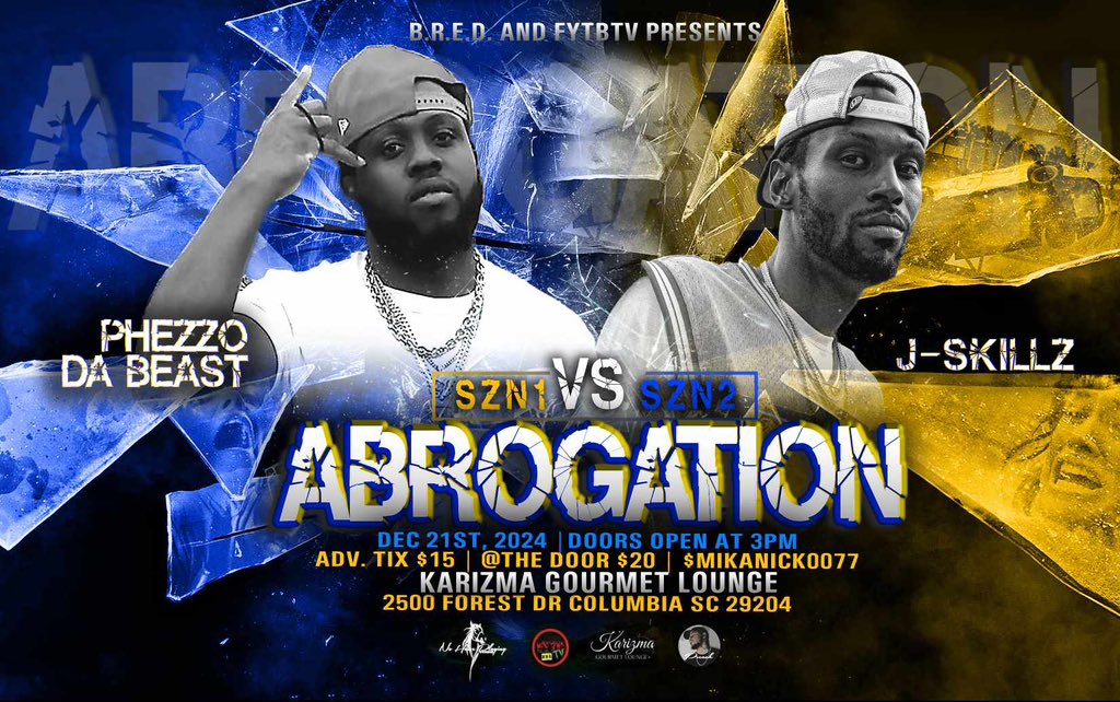 TALKSWITHJAE0's tweet photo. This what yall been waiting for @BighomieLotto36 @Marvolus1984 @onetakemacgyver @PhezzoDaBeast @J_Got_Skillz @BobbyUptown
#ABROGATION #SZNONE V #SZNTWO https://t.co/zxVguaI796
