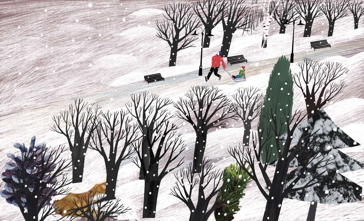 The most magic time of the year.
#illustration #winter #art #illustrator#illustrationartists #illustrator#ukrainianillustrators#ukrainianillustration#kidlit#kidillustrations#childrenbookillustration #picturebooks