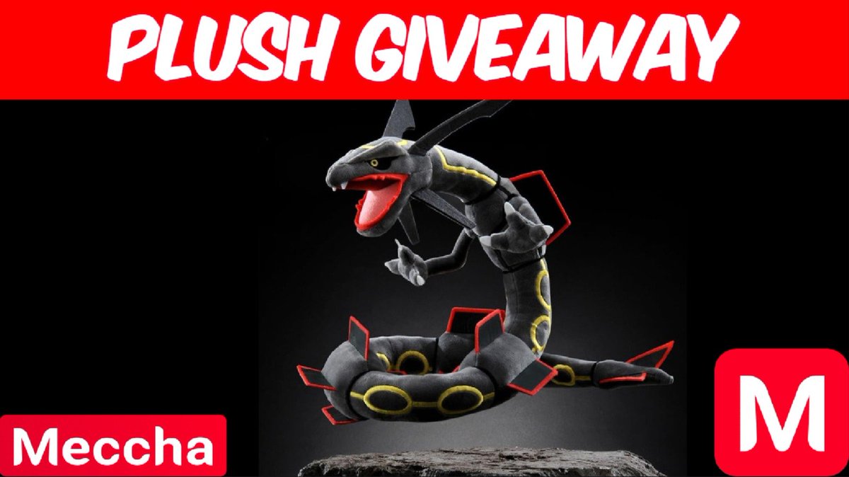 Light (@light_88_) on Twitter photo 🎉✨ Shiny Rayquaza Plushie Giveaway! ✨🎉
We’re giving away a Shiny Rayquaza plushie! 🐉💚
The giveaway starts today and ends Dec. 20th—the same day as starts the Shiny Rayquaza Tera Raid⭐!
How to enter:
1️⃣ Follow @light_88_ & <a href="/mecchaJP/">Meccha Japan</a>
2️⃣ Like ❤️ this post
3️⃣ Retweet 🔄
4️⃣ 🎉✨ Shiny Rayquaza Plushie Giveaway! ✨🎉
We’re giving away a Shiny Rayquaza plushie! 🐉💚
The giveaway starts today and ends Dec. 20th—the same day as starts the Shiny Rayquaza Tera Raid⭐!
How to enter:
1️⃣ Follow @light_88_ & <a href="/mecchaJP/">Meccha Japan</a>
2️⃣ Like ❤️ this post
3️⃣ Retweet 🔄
4️⃣