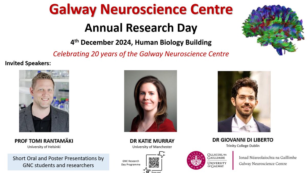 Reminder that our annual research day is happening tomorrow! Great line up of speakers, should be a great day as ever 🧠🧠🧠