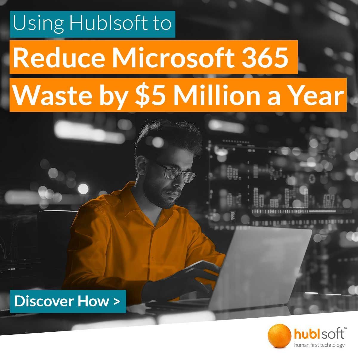 With a workforce of 80,000+ and escalating Microsoft costs, something needed to be done to cut licensing costs.

Discover how one customer used Hublsoft to reduce their Microsoft 365 spend by $5 million a year.

Read the full case study  - buff.ly/3K7RECT