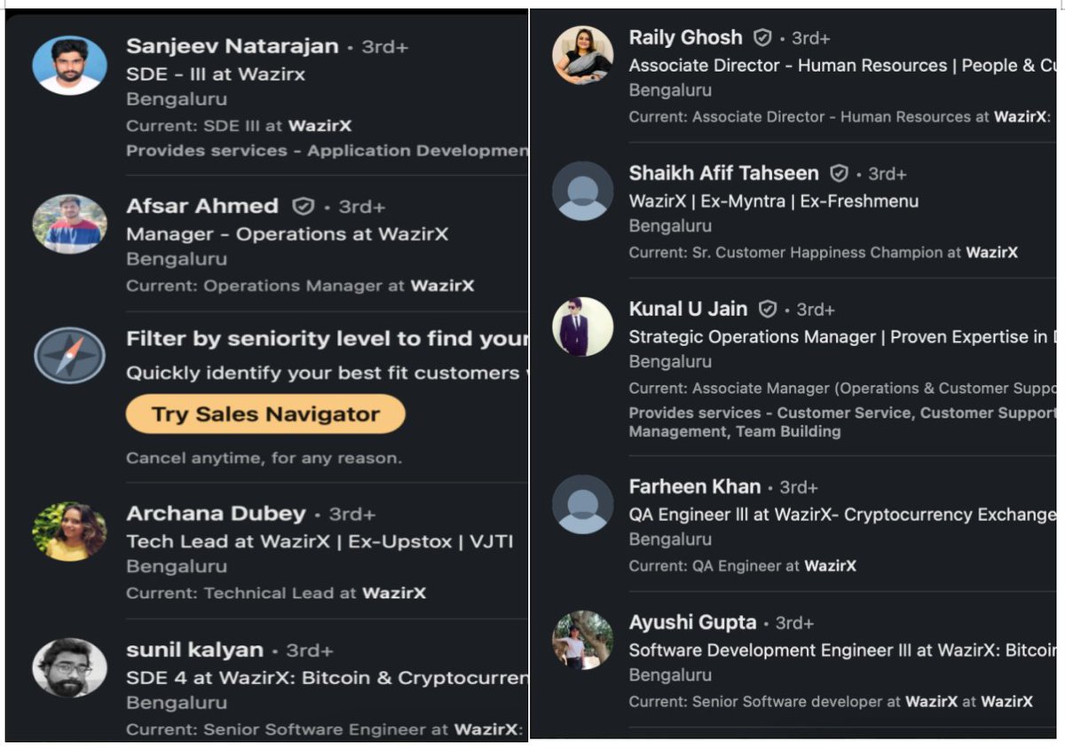 2000Cr scammed by #WazirX  &amp; <a href="/NischalShetty/">Nischal Shetty</a> in July-24. still illegally holding our remaining 52% funds. But now founder is underground

<a href="/BlrCityPolice/">ಬೆಂಗಳೂರು ನಗರ ಪೊಲೀಸ್‌ BengaluruCityPolice</a> <a href="/CPBlr/">CP Bengaluru ಪೊಲೀಸ್ ಆಯುಕ್ತ ಬೆಂಗಳೂರು</a> <a href="/DelhiPolice/">Delhi Police</a> <a href="/CPDelhi/">CP Delhi #DilKiPolice</a> <a href="/MumbaiPolice/">मुंबई पोलीस Mumbai Police</a> <a href="/CPMumbaiPolice/">Commissioner of Police, Greater Mumbai</a> please investigate with #WazirX  Employees and help us 
<a href="/earnwithrk/">RK Gupta (EarnWithRK)</a>