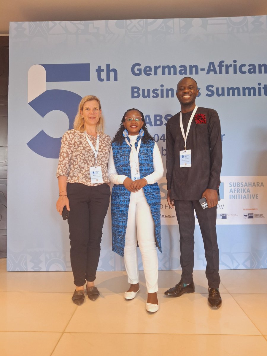 I'm privileged to be a delegate at the 5th German-African Business Summit in Nairobi, ready to learn from leading business players in Germany &amp; Africa. Ready to ask dumbest questions &amp; get answers from the real players of the business world.
<a href="/TAGDevEgerton/">TAGDev 2.0 Program</a> <a href="/ruforumsec/">RUFORUM</a>
#GABS2024