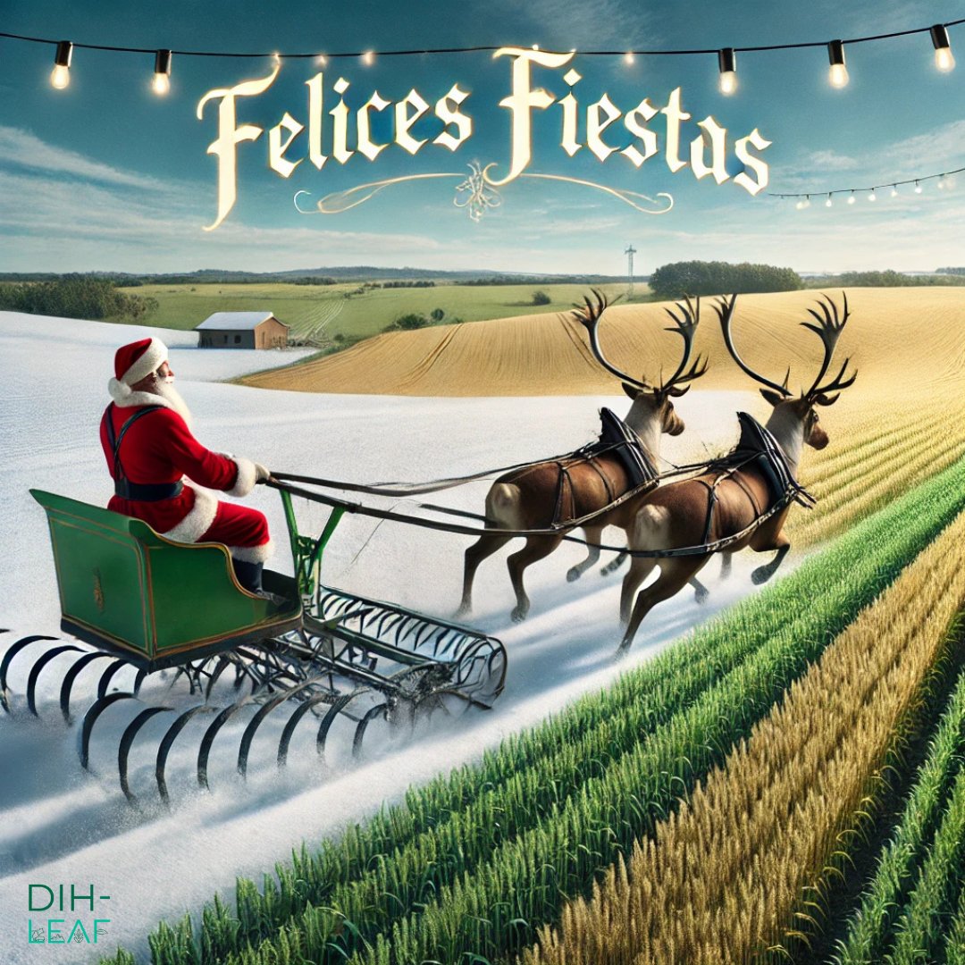 🎄✨ ¡Felices Fiestas! ✨🎄

Desde DIH-LEAF queremos desear unas fiestas llenas de alegría, paz y momentos inolvidables con los seres queridos.

🎅🚜 Gracias por formar parte de este viaje. ¡Felices fiestas!