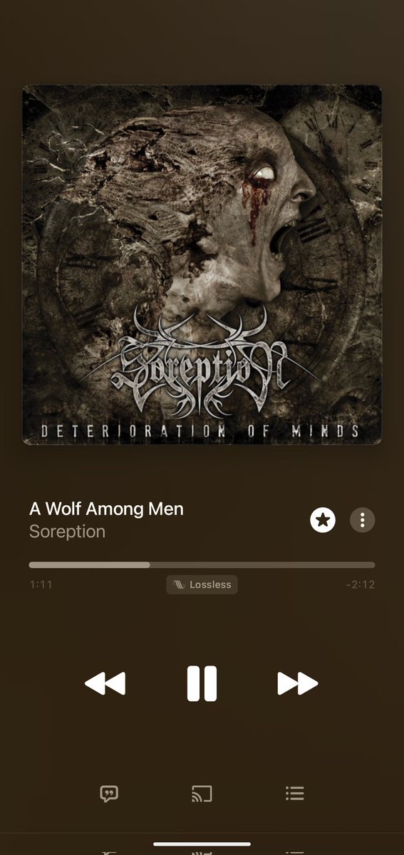 Jerseypiper77's tweet image. The riffs in this song are insane. 🤘🏾
#TechDeathTuesday