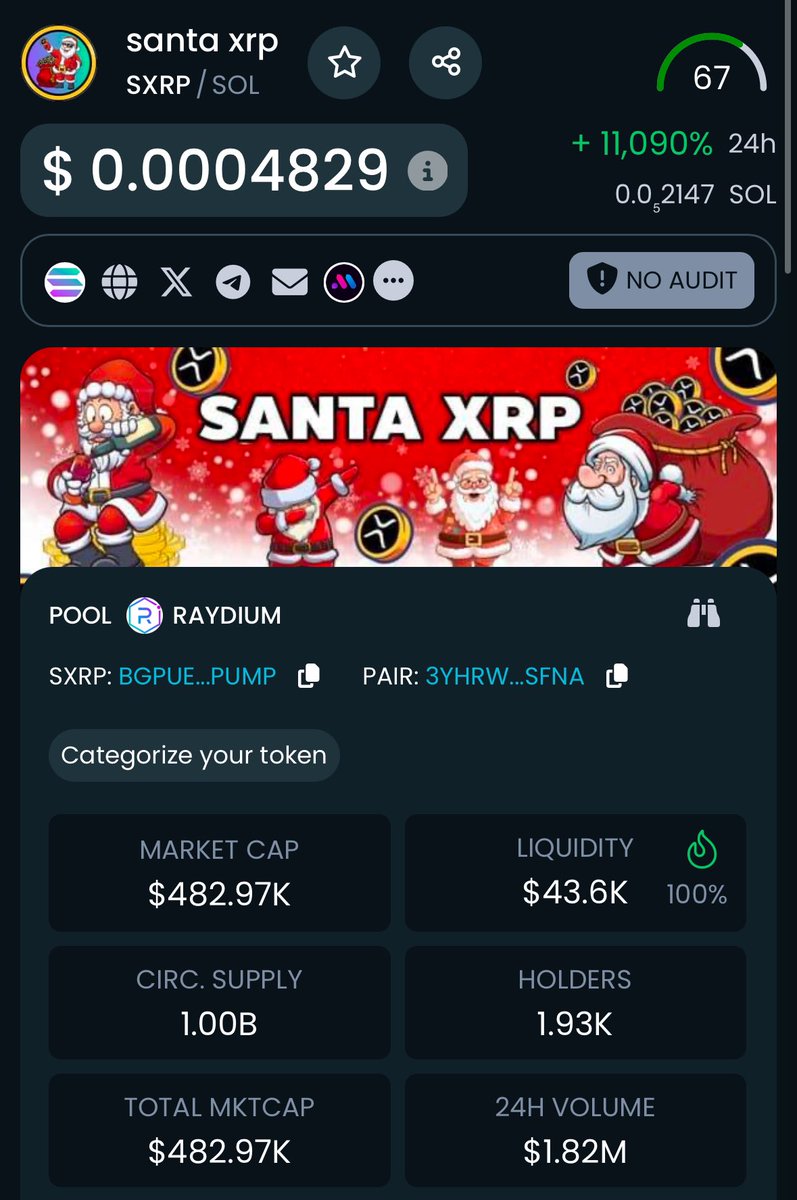 SANTA XRP tweet media