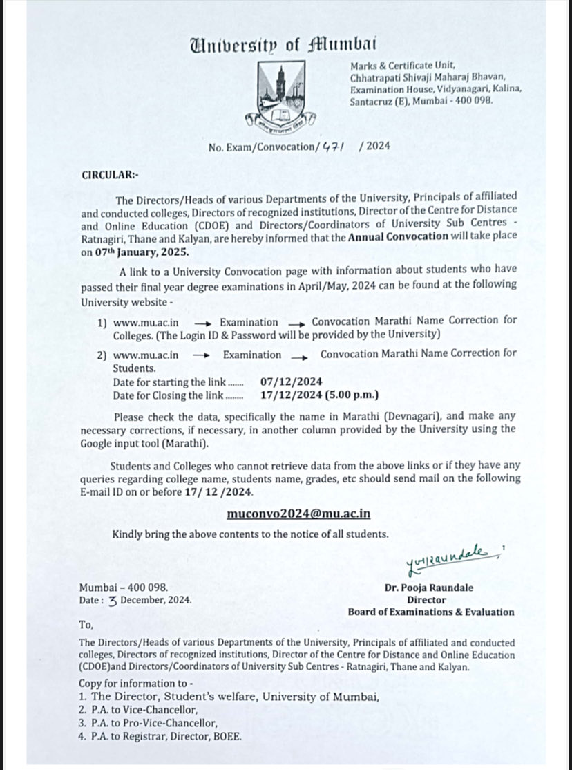 Uni_Mumbai's tweet photo. Important Notice! https://t.co/sH7ZqCFcrc